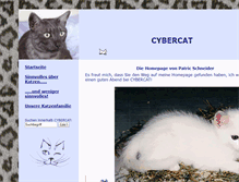 Tablet Screenshot of cybercat.ch