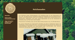 Desktop Screenshot of holzfassade.cybercat.ch